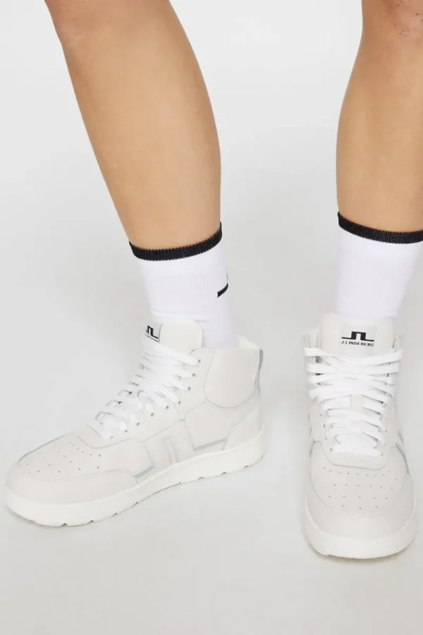 Golf | Golfskor-J.Lindeberg Ace High-Top Golf Sneaker W White