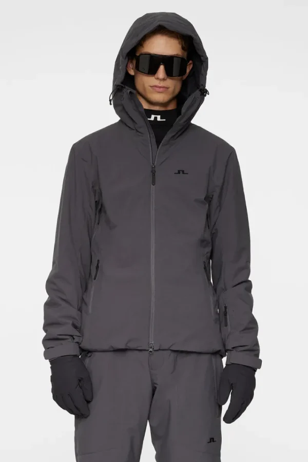 Ski | Jackor-J.Lindeberg Ace Jacket Asphalt