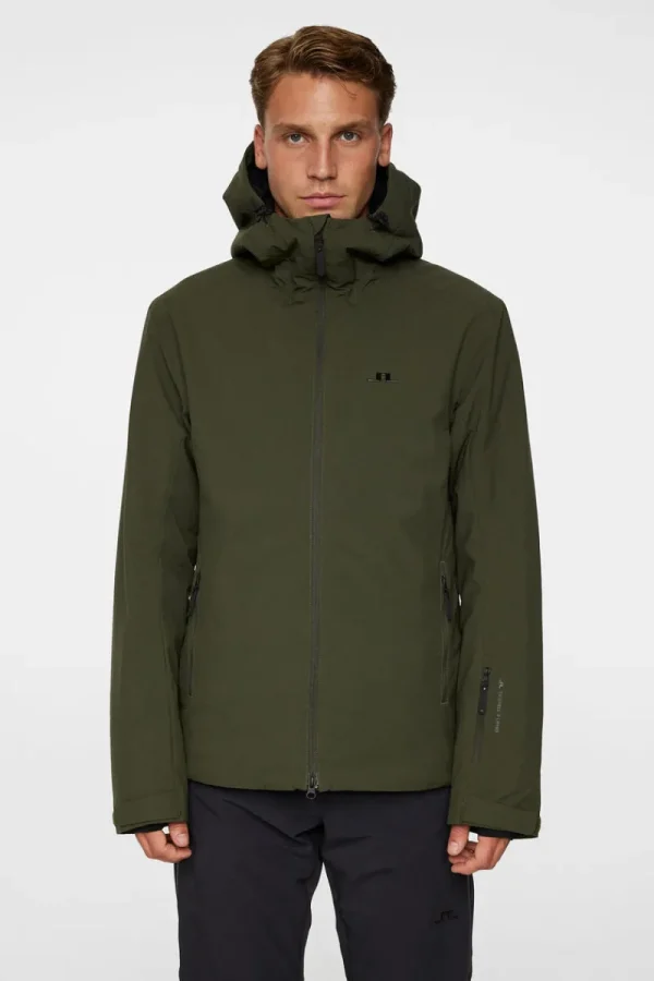 Ski | Jackor-J.Lindeberg Ace Jacket Forest Green