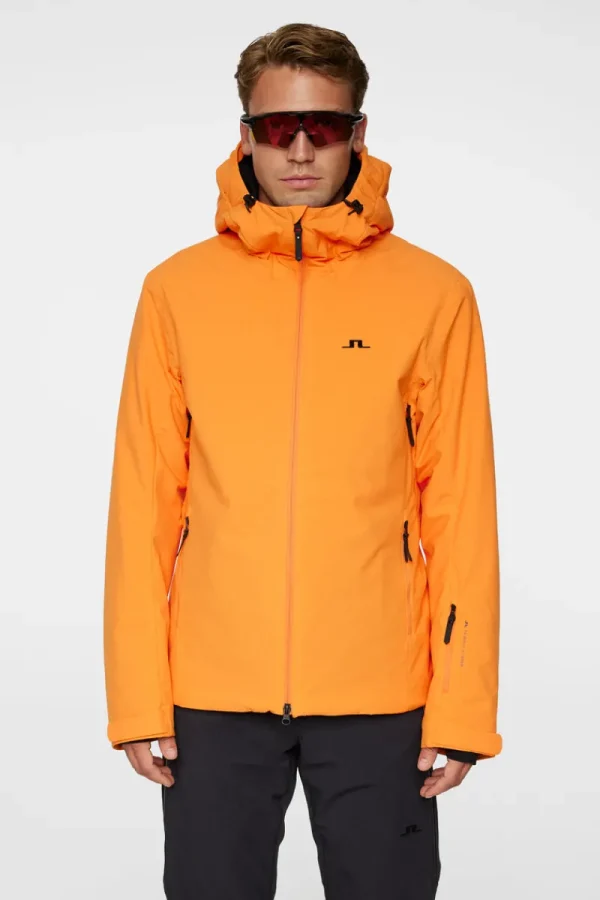 Ski | Ytterkläder-J.Lindeberg Ace Jacket Persimmon Orange