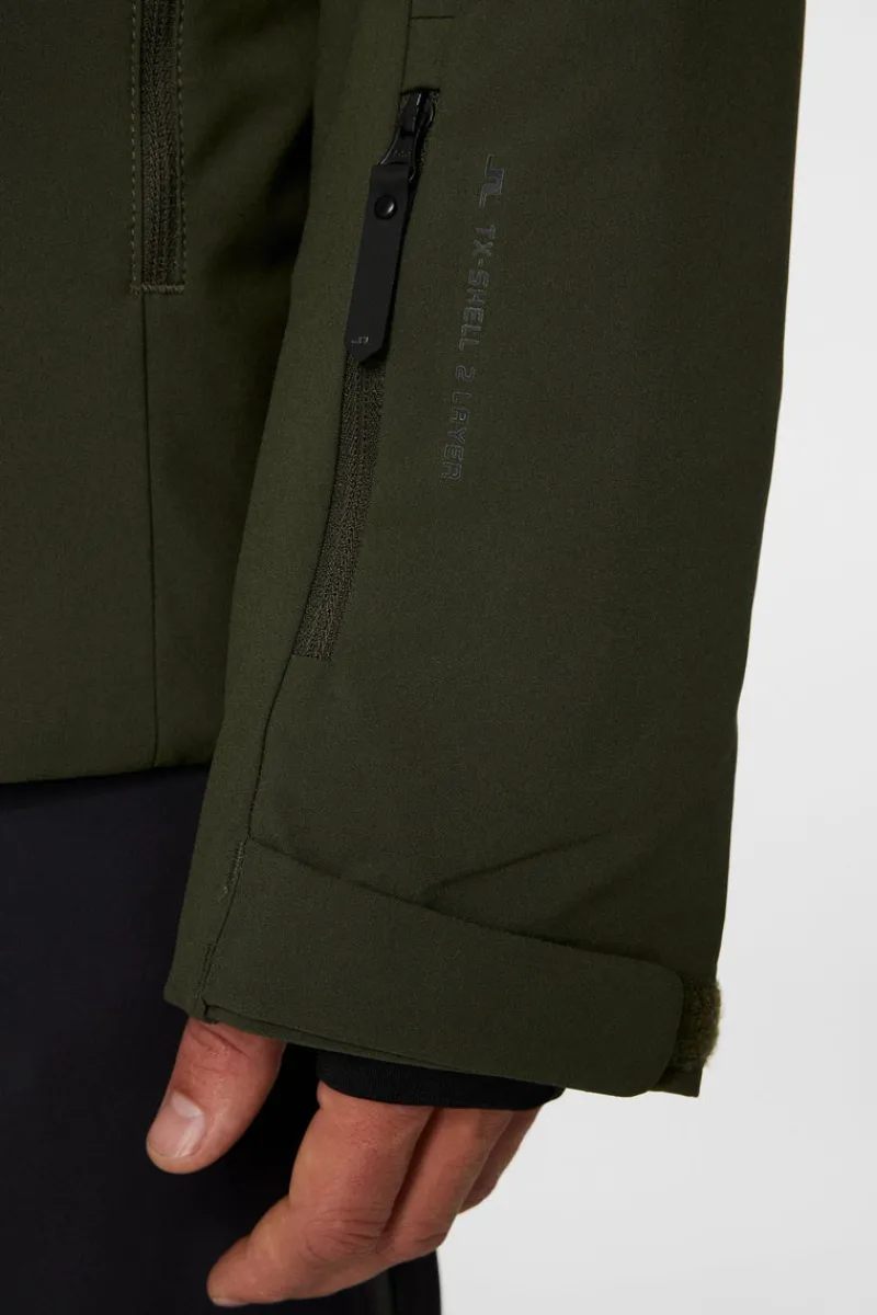 Ski | Jackor-J.Lindeberg Ace Jacket Forest Green