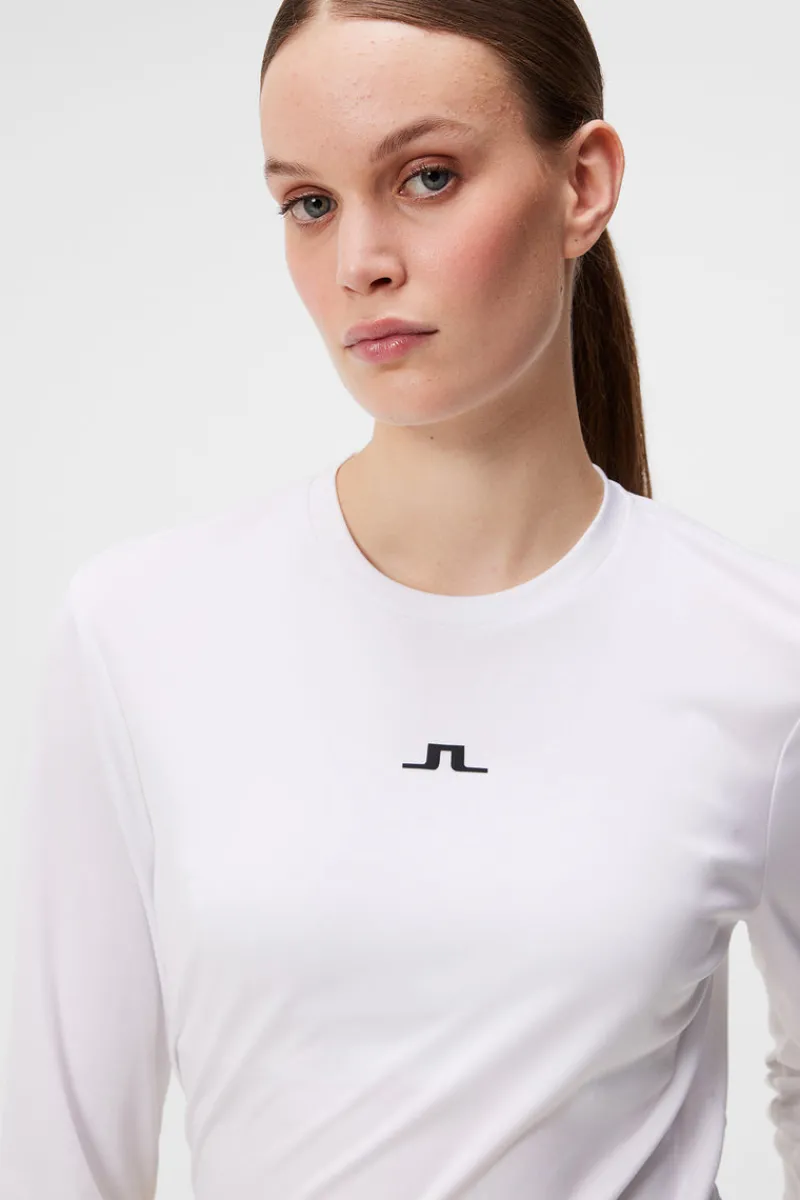 Bas- Och Mellanlager | Outdoor-J.Lindeberg Ada LS T-shirt White