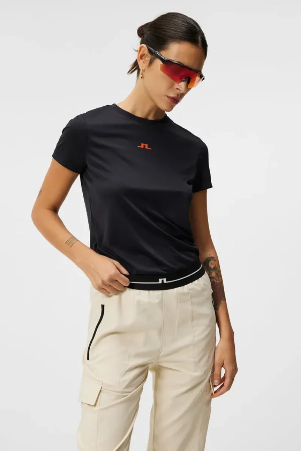Bas- Och Mellanlager | Outdoor-J.Lindeberg Ada T-shirt Black