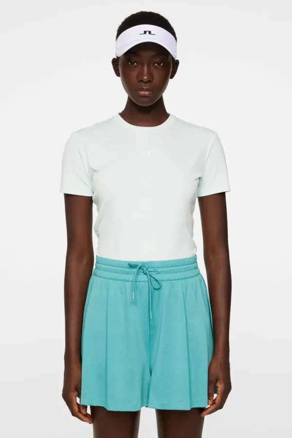 Överdelar | Tennis-J.Lindeberg Ada T-shirt Moonlight Jade