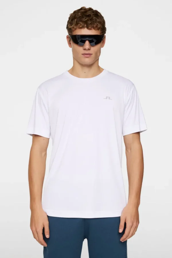 T-shirts | Tennis-J.Lindeberg Ade T-shirt White