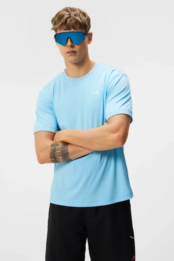 Bas- Och Mellanlager | Outdoor-J.Lindeberg Ade T-shirt Baltic Sea