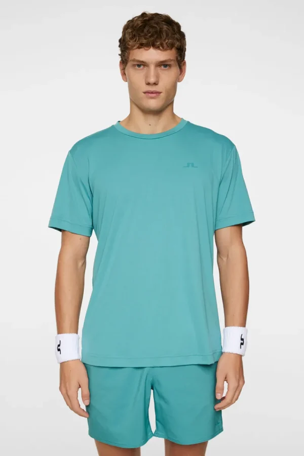 T-shirts | Tennis-J.Lindeberg Ade T-shirt Teal