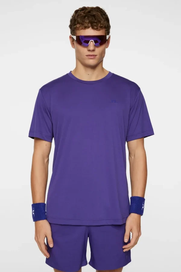 T-shirts | Tennis-J.Lindeberg Ade T-shirt Deep Wisteria