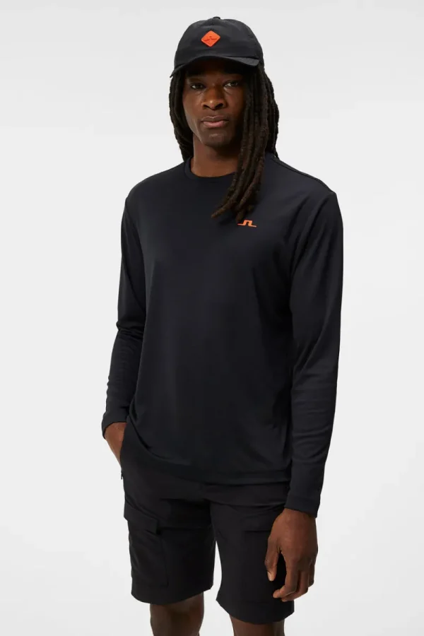 Bas- Och Mellanlager | Outdoor-J.Lindeberg Ade T-shirt LS Black