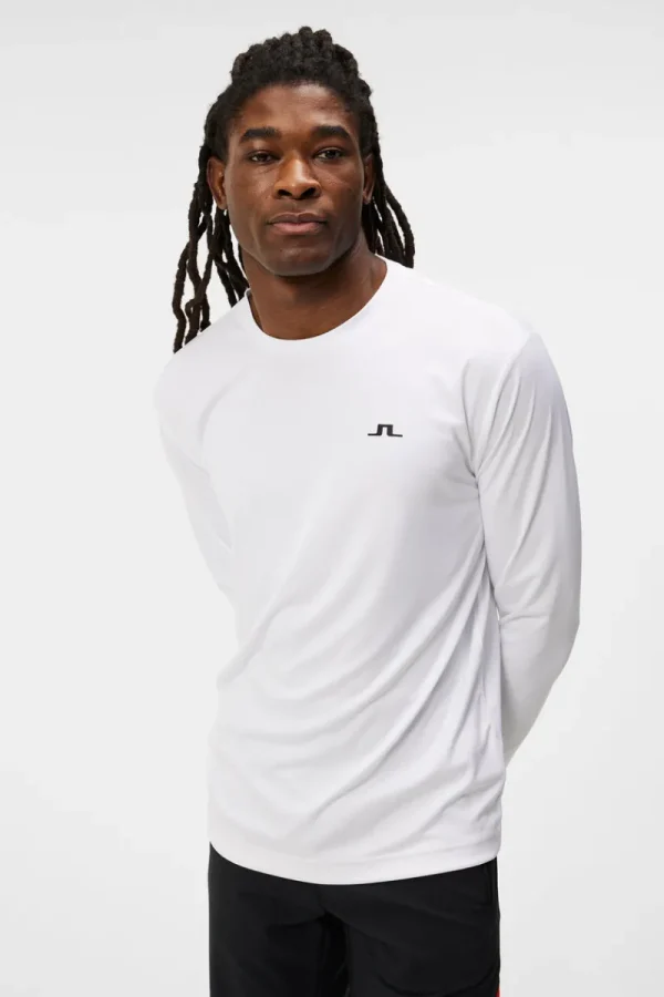 Bas- Och Mellanlager | Outdoor-J.Lindeberg Ade T-shirt LS White