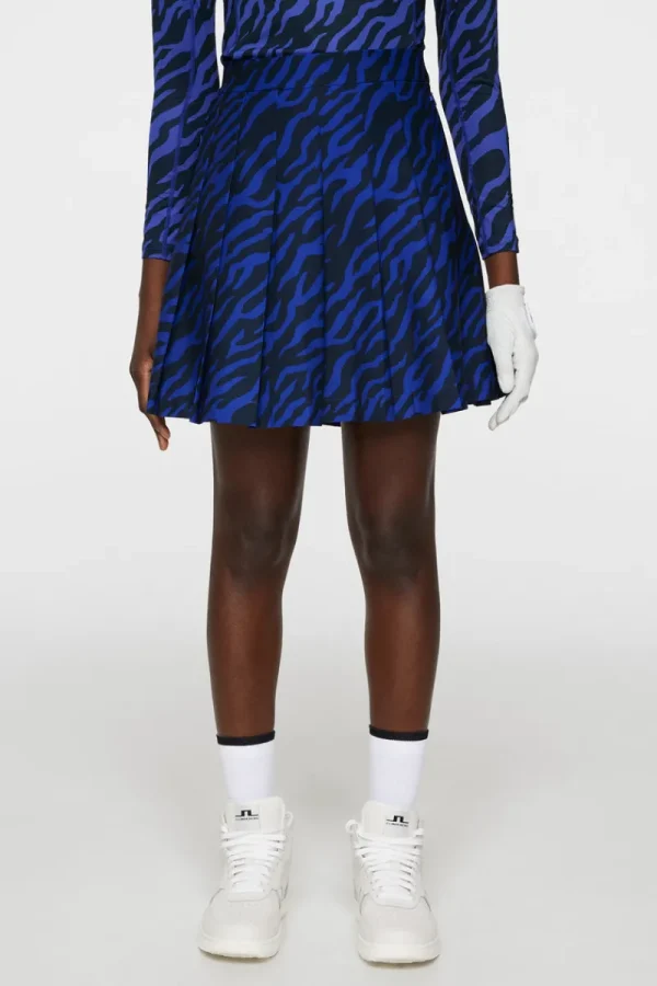 Golf | Kjolar-J.Lindeberg Adina Print Skirt Tour Tiger Clematis M