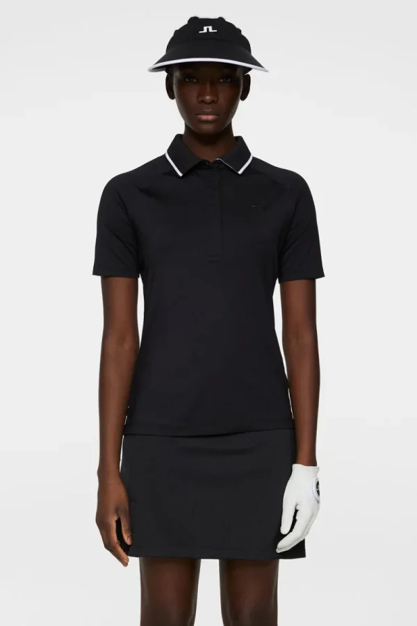 Golf | Överdelar-J.Lindeberg Amy Polo Black