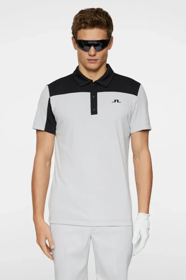 Golf | Pikétröjor-J.Lindeberg Anders Slim Fit Polo High Rise