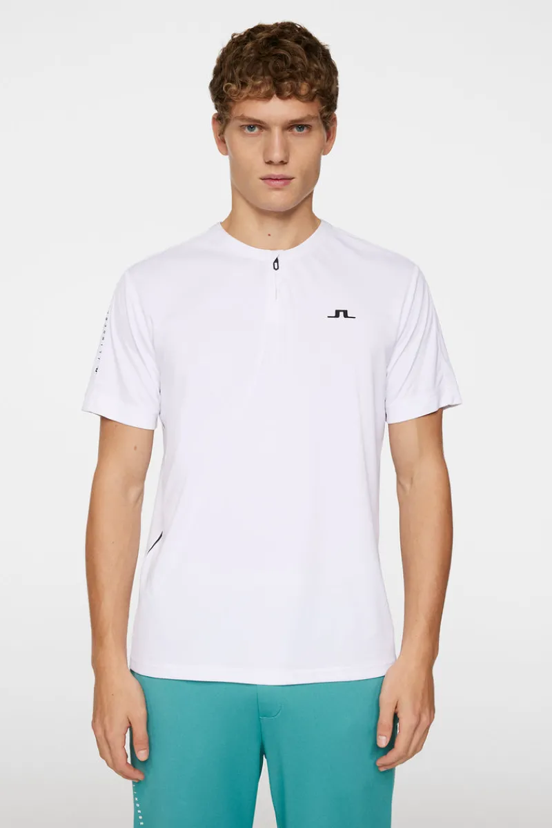 T-shirts | Tennis-J.Lindeberg Antonio T-shirt White