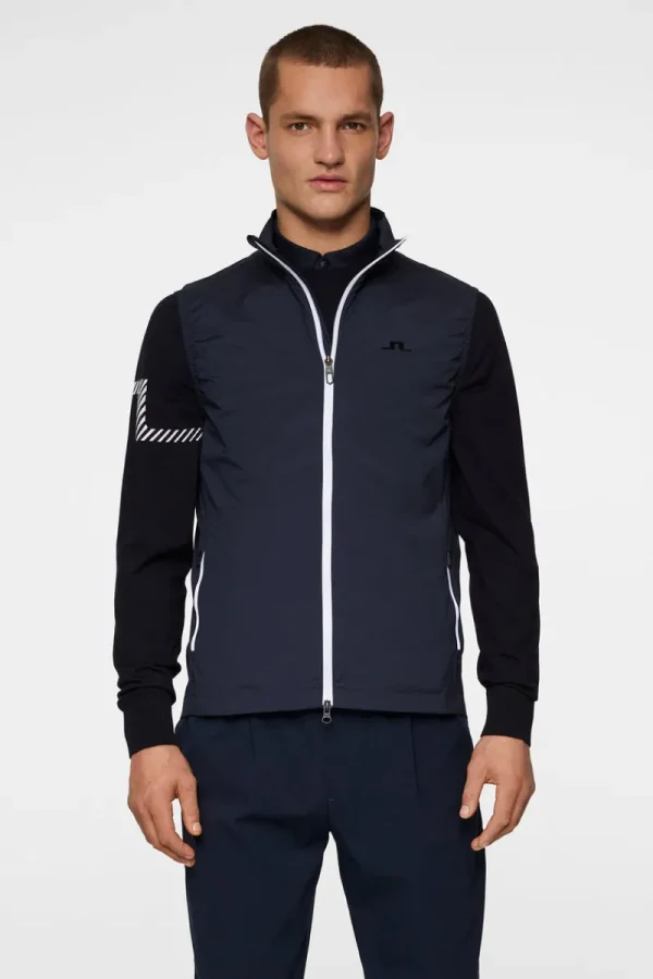 Golf | Västar-J.Lindeberg Ash Light Packable Vest JL Navy