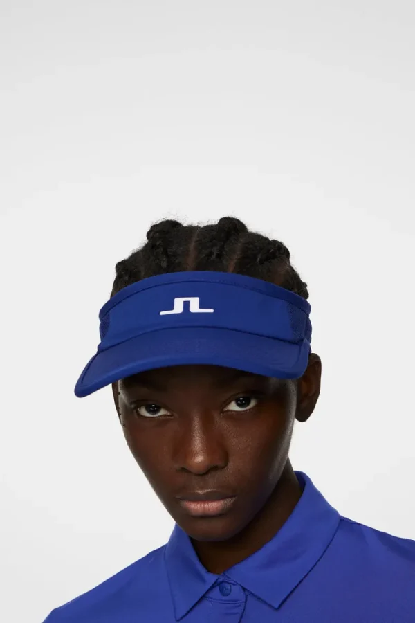 Golf | Golfkepsar-J.Lindeberg Attain visor Clematis Blue