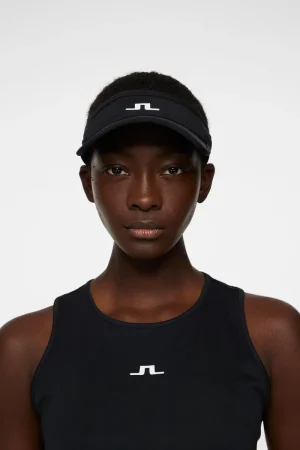 Accessoarer | Tennis-J.Lindeberg Attain Visor Black