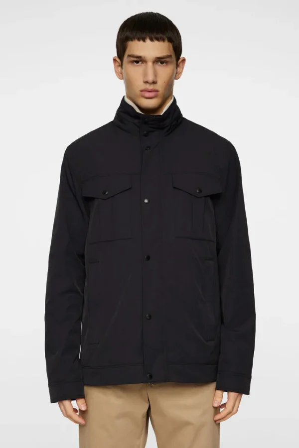 Jackor | Ytterkläder-J.Lindeberg Bailey Poly Jacket Black