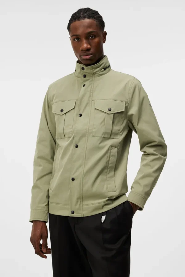 Jackor | Ytterkläder-J.Lindeberg Bailey Poly Jacket Oil Green