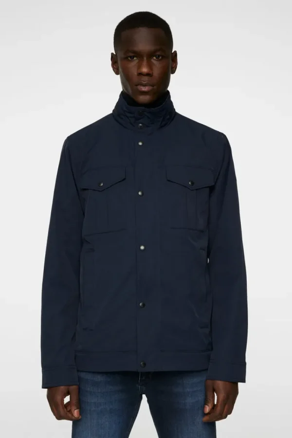 Jackor | Ytterkläder-J.Lindeberg Bailey Poly Jacket JL Navy