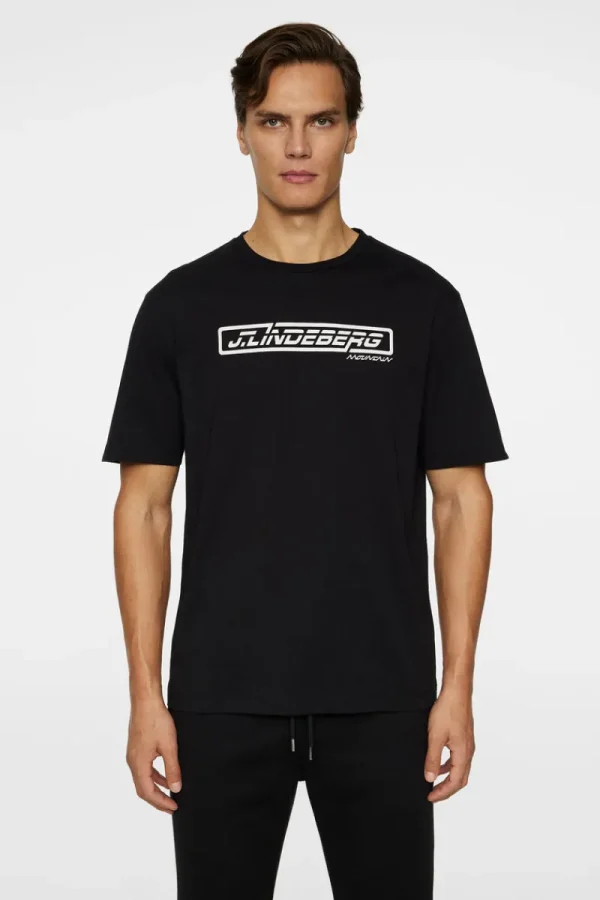 T-shirts | Active-J.Lindeberg Baldwin T-shirt Black