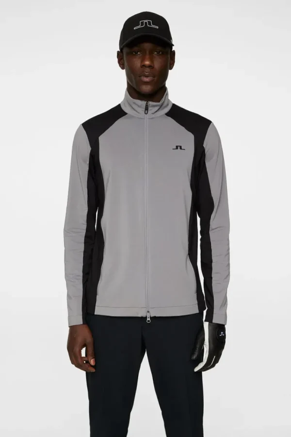 Golf | Bas- Och Mellanlager-J.Lindeberg Banks Mid Layer Night Owl