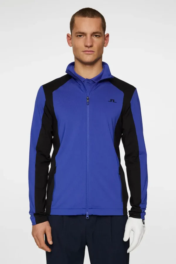 Golf | Bas- Och Mellanlager-J.Lindeberg Banks Mid Layer Clematis Blue