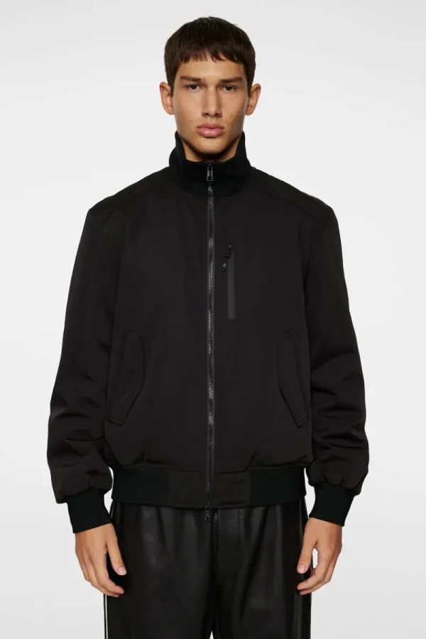 Jackor | Ytterkläder-J.Lindeberg Berkley 2L Bomber Jacket Black