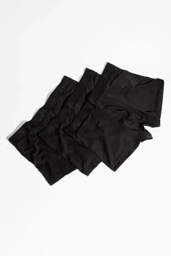 Accessoarer | Underkläder-J.Lindeberg Bridge Lyocell Boxer Black