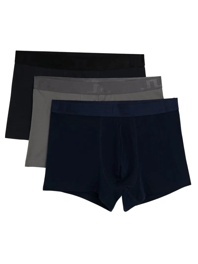 Accessoarer | Underkläder-J.Lindeberg Bridge Lyocell Boxer Multicolour Black