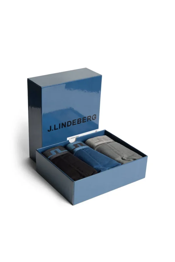 Accessoarer | Underkläder-J.Lindeberg Bridge Lyocell Boxer Seasonal Multicolour Black