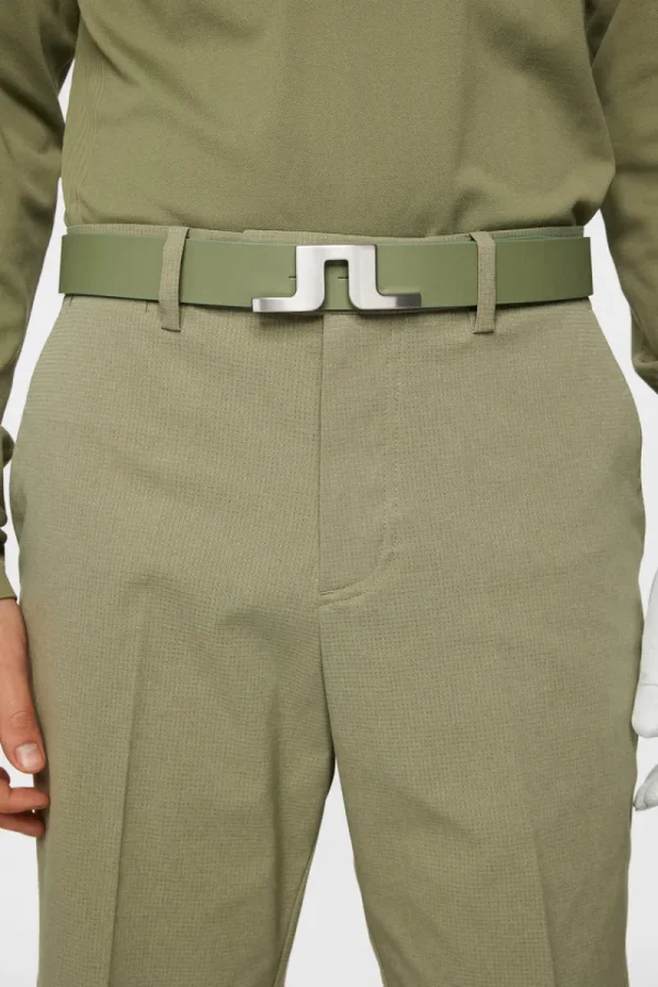 Golf | Golfbälten-J.Lindeberg Bridger Belt Oil Green