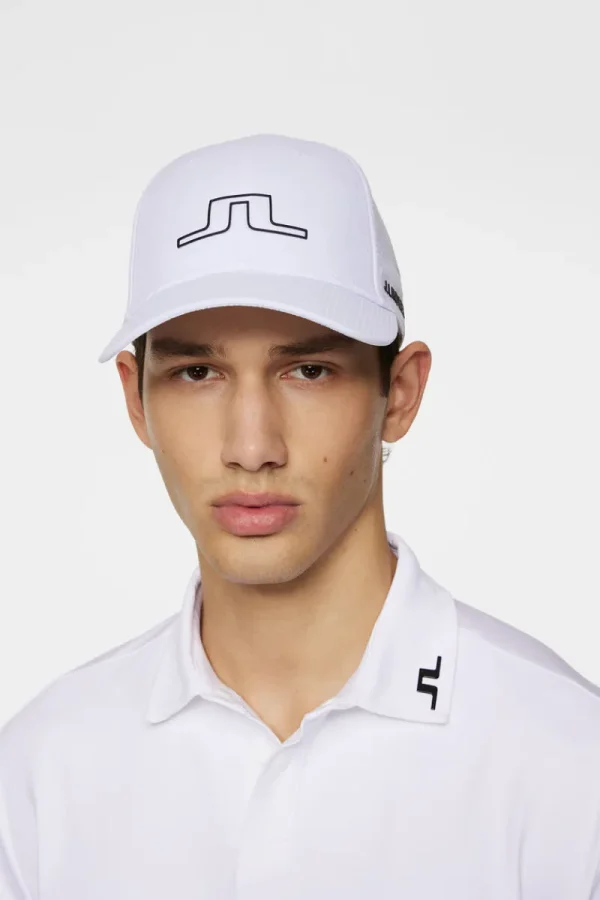 Golf | Golfkepsar-J.Lindeberg Caden Golf Cap White