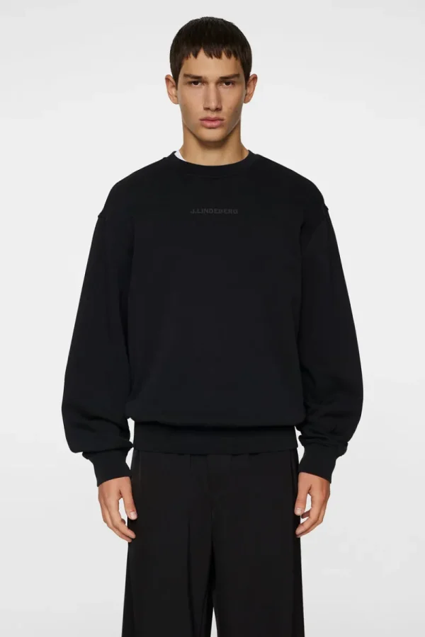 Tröjor | Överdelar-J.Lindeberg Callan Crew Neck Black