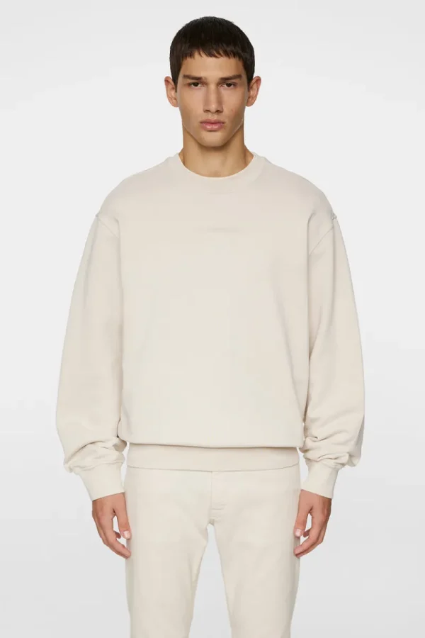 Tröjor | Överdelar-J.Lindeberg Callan Crew Neck Moonbeam
