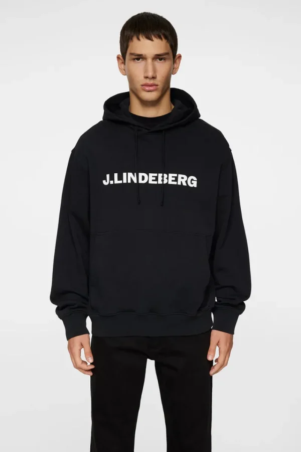 Hoodies | Överdelar-J.Lindeberg Callan Hoodie Black