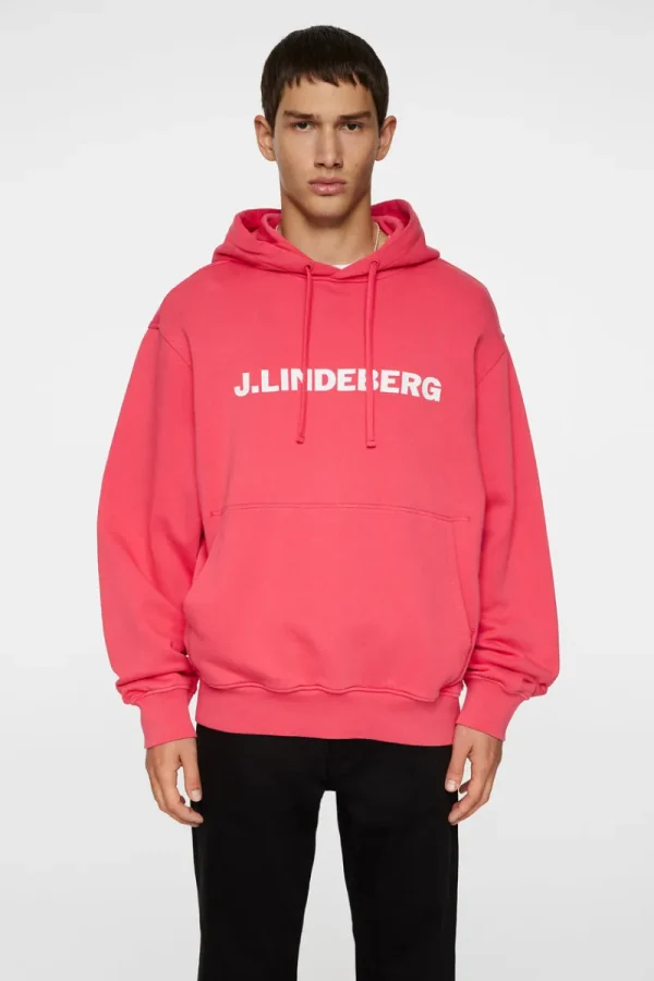 Hoodies | Överdelar-J.Lindeberg Callan Hoodie Azalea