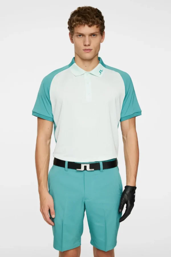 Golf | Pikétröjor-J.Lindeberg Calle Polo Moonlight Jade