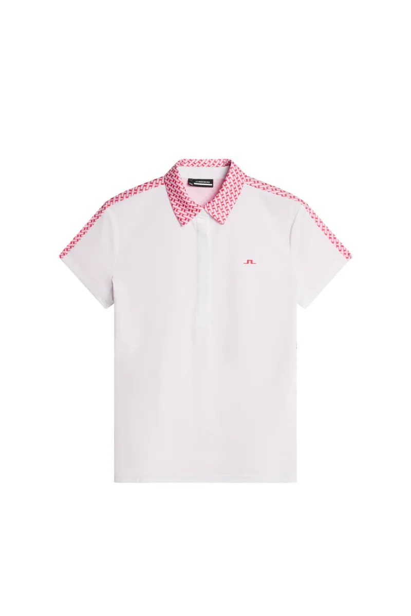 Golf | Överdelar-J.Lindeberg Cara Polo White