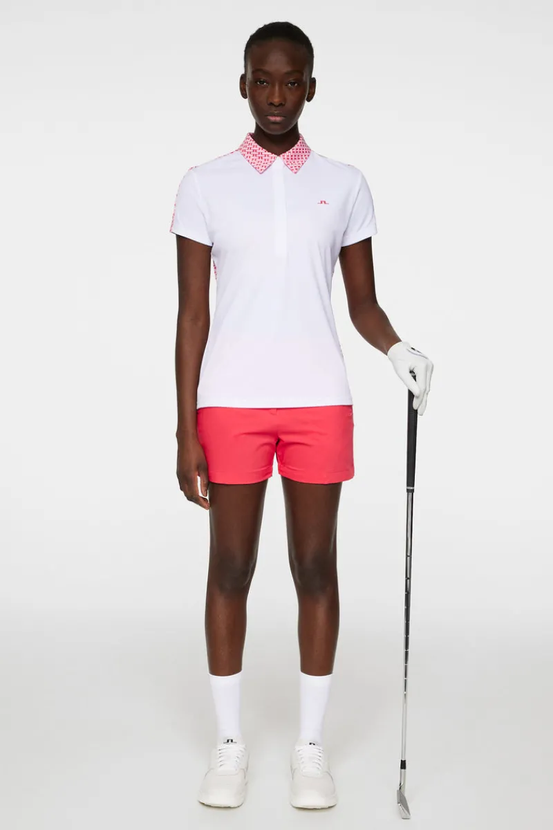 Golf | Överdelar-J.Lindeberg Cara Polo White