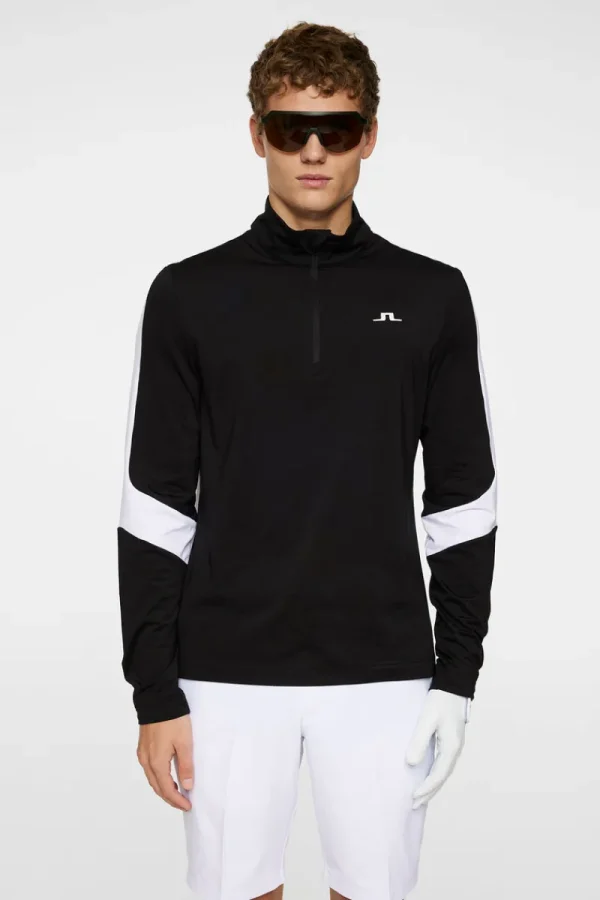 Golf | Bas- Och Mellanlager-J.Lindeberg Carl Mid Layer Black