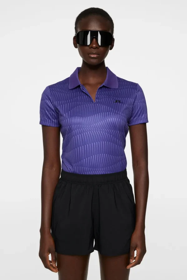 Överdelar | Tennis-J.Lindeberg Cassia Top Resonance Deep Wisteria L