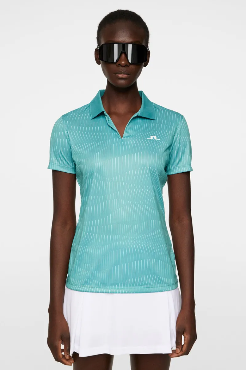 Överdelar | Tennis-J.Lindeberg Cassia Top Resonance Teal L