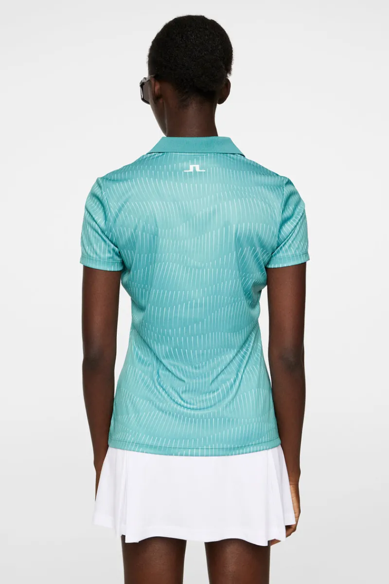 Överdelar | Tennis-J.Lindeberg Cassia Top Resonance Teal L