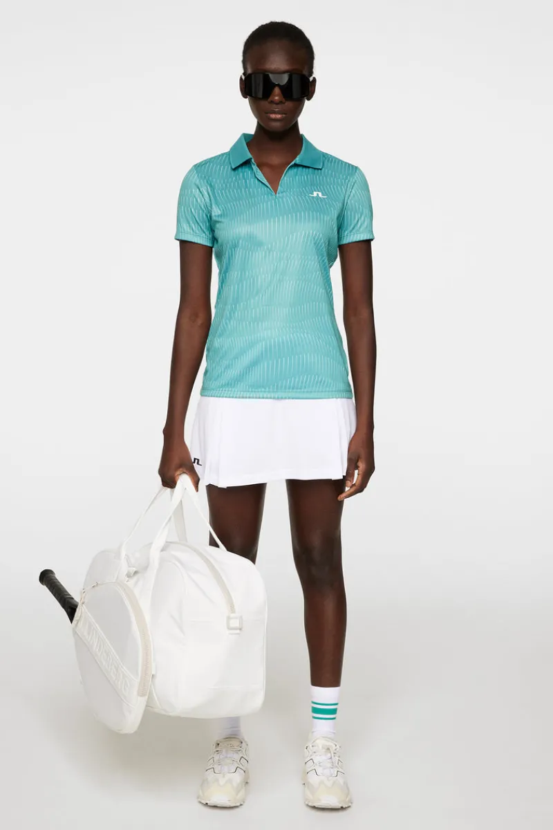 Överdelar | Tennis-J.Lindeberg Cassia Top Resonance Teal L