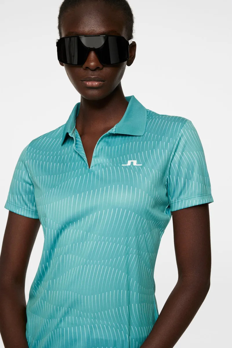 Överdelar | Tennis-J.Lindeberg Cassia Top Resonance Teal L