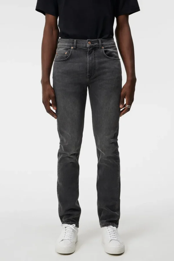 Accessoarer | Underkläder-J.Lindeberg Cedar Slate Wash Jeans Granite Gray