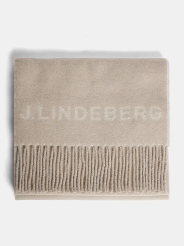 Halsdukar | Accessoarer-J.Lindeberg Champ JL Scarf Moonbeam