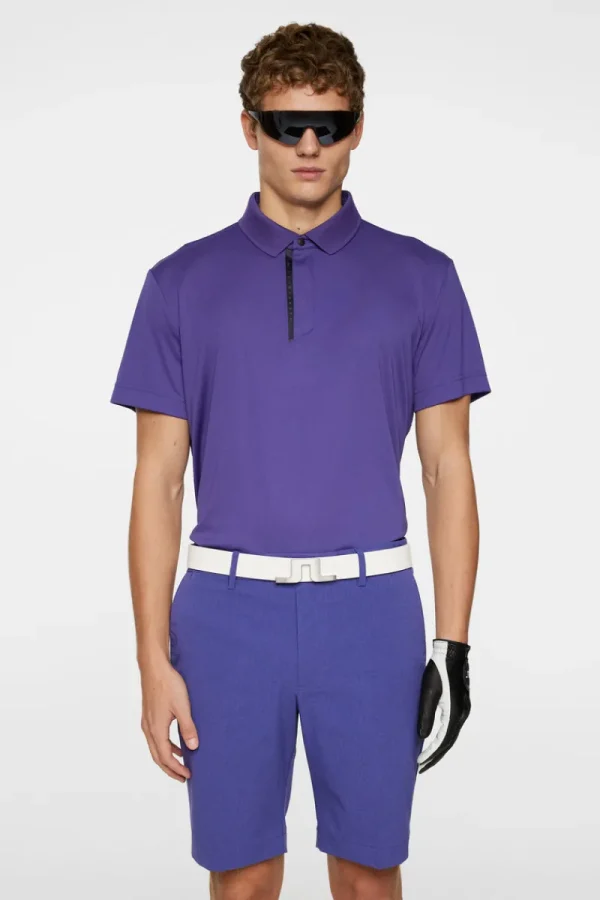 Golf | Pikétröjor-J.Lindeberg Charlie Polo Deep Wisteria