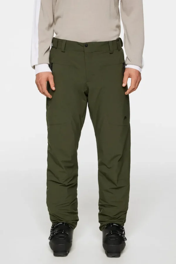 Ski | Underdelar-J.Lindeberg Clarke Pant Forest Green